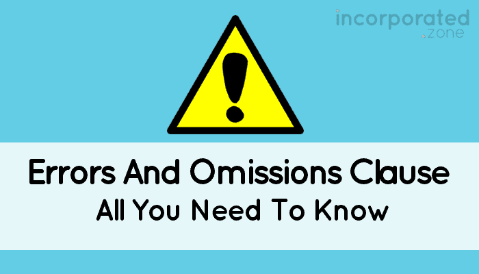 Errors omissions liability policy