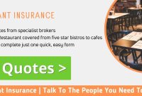 Restaurant insurance quote